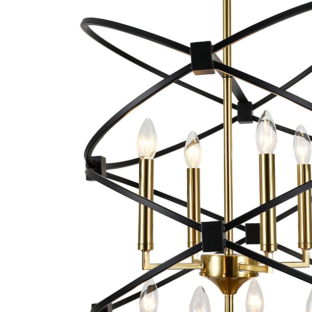 Подвесная люстра Indigo Trionfo V10020/8R Black V000486 изображение 3 Подвесная люстра Indigo Trionfo V10020/8R Black V000486 Фото № 3