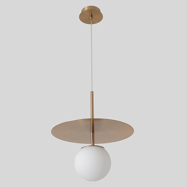 Подвесной светильник Crystal Lux UVA SP1.1 BRASS изображение 7 Подвесной светильник Crystal Lux UVA SP1.1 BRASS Фото № 7