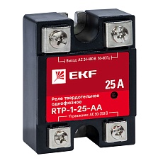 Реле твердотельное однофазное RTP-25-AA EKF PROxima rtp-1-25-aa
