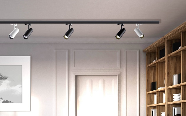 Трековый трехфазный светодиодный светильник Novotech Port Helix 358255 Фото № 3