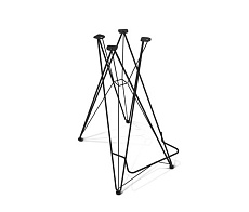 Полубарный стул Sheffilton SHT-ST35-1/S66-1 имперский жёлтый/чёрный муар 8601559401 1
