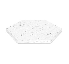 Журнальный стол Sheffilton SHT-TU37/ТТ20 60 ЛДСП черный муар/мрамор каррара белый 3744346902 4