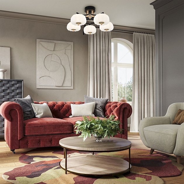 Потолочная светодиодная люстра Escada Halma 10301/5LED Фото № 6