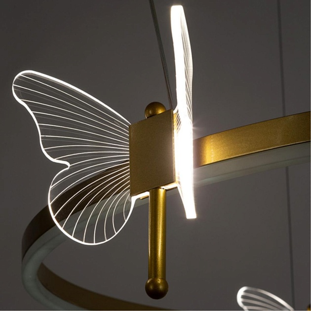 Подвесная светодиодная люстра Arte Lamp Darcy A2187LM-3GO изображение 5 Подвесная светодиодная люстра Arte Lamp Darcy A2187LM-3GO Фото № 5