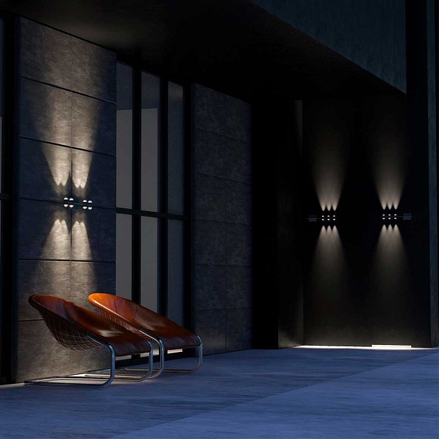 Уличный настенный светодиодный светильник Novotech Street Calle 358572 Фото № 5