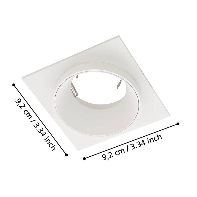 Встраиваемый светильник Eglo CAROSSO 900455 изображение 2 Встраиваемый светильник Eglo CAROSSO 900455 Фото № 2