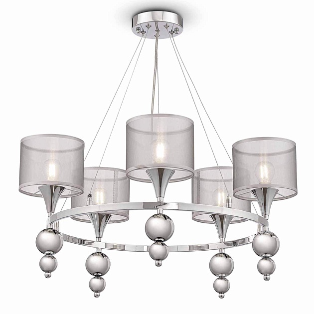 Подвесная люстра Freya Lauren FR5093PL-05CH изображение 1 Подвесная люстра Freya Lauren FR5093PL-05CH Фото № 1