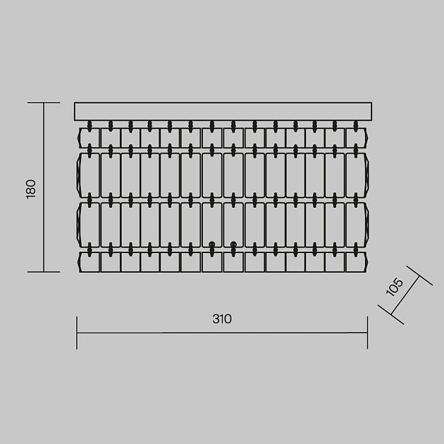 Настенный светильник Maytoni Dune DIA005WL-02CH Фото № 2