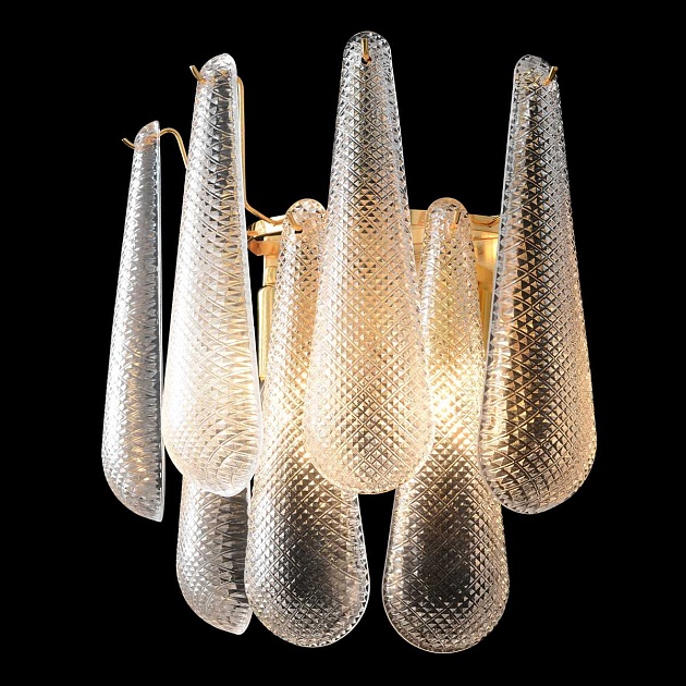 Настенный светильник Crystal Lux FONTAIN AP2 GOLD изображение 3 Настенный светильник Crystal Lux FONTAIN AP2 GOLD Фото № 3