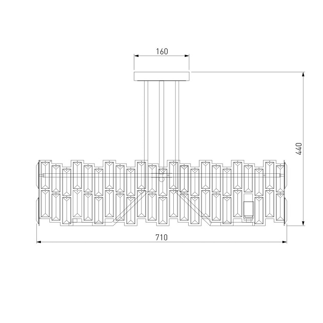 Потолочная люстра Bogates Zolletta 339/8 Strotskis Smart Фото № 3