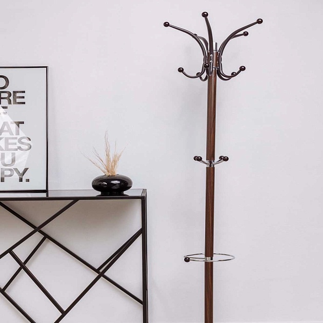 Напольная вешалка AksHome Antika коричневый, металл 51963 изображение 3 Напольная вешалка AksHome Antika коричневый, металл 51963 Фото № 3