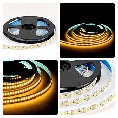 Светодиодная лента OGM 14,4W/m 180LED/m 2835SMD теплый белый 5M LSE-262 3