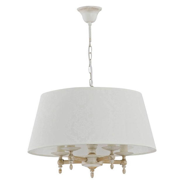 Подвесная люстра Adilux Roksana White 18536 Фото № 1