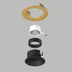 Комплект со светильником Lightstar Domino Round (214613+214607+214007) D61307BMOD 3