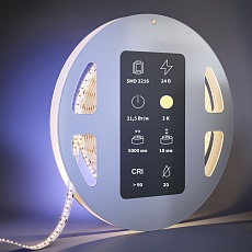 Светодиодная лента Maytoni 21,5W/m 300LED/m 2216SMD теплый белый 5M 201063 2