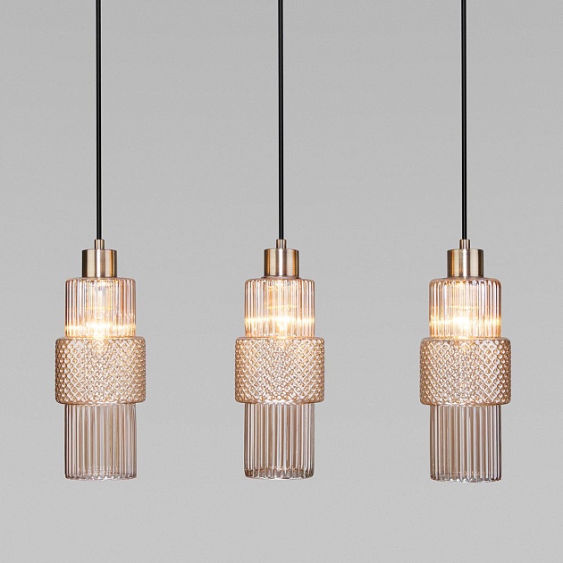 Подвесной светильник Eurosvet Soho 50209/3 бронза изображение 5 Подвесной светильник Eurosvet Soho 50209/3 бронза Фото № 5