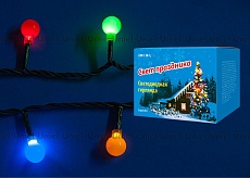 Светодиодная гирлянда Uniel 220V разноцветный ULD-S0800-100/DGA MULTI IP20 COLORBALLS 07929 3