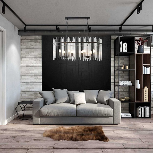 Подвесная люстра Crystal Lux CLARO SP8 Фото № 5