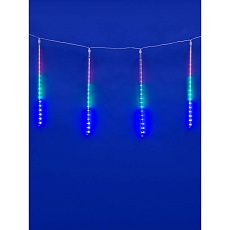 Уличная светодиодная гирлянда Uniel занавес Падающие звезды 220V разноцветный ULD-E2405-240/DTK MULTI IP44 METEOR 11122