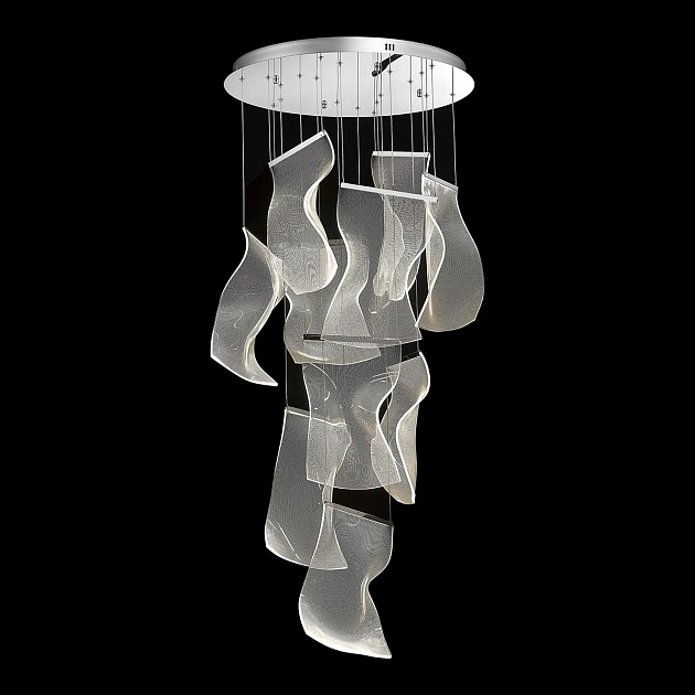 Каскадная светодиодная люстра Wertmark Hanna WE451.10.103 Фото № 1