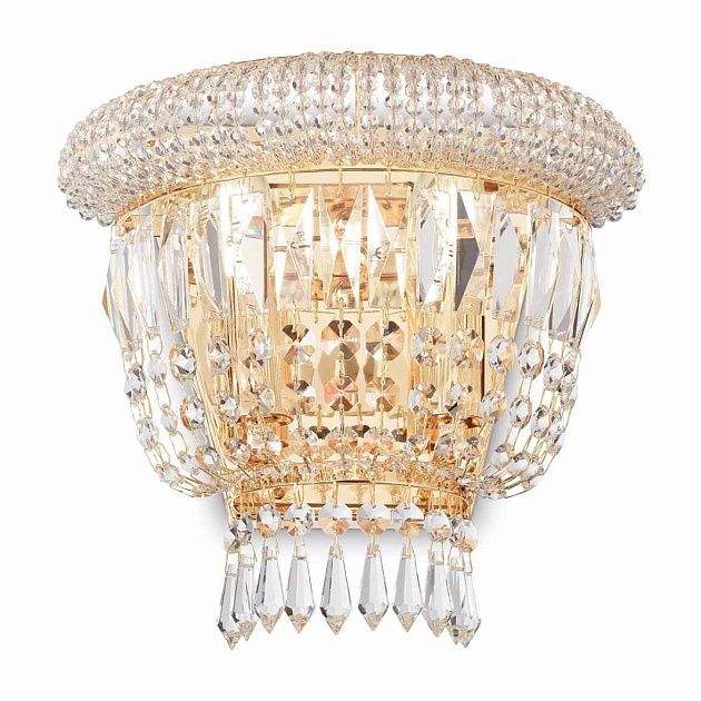 Настенный светильник Ideal Lux Dubai AP2 Ottone 201023 изображение 1 Настенный светильник Ideal Lux Dubai AP2 Ottone 201023 Фото № 1