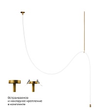 Потолочный светильник LOFT IT Thread 10388C Brass 3