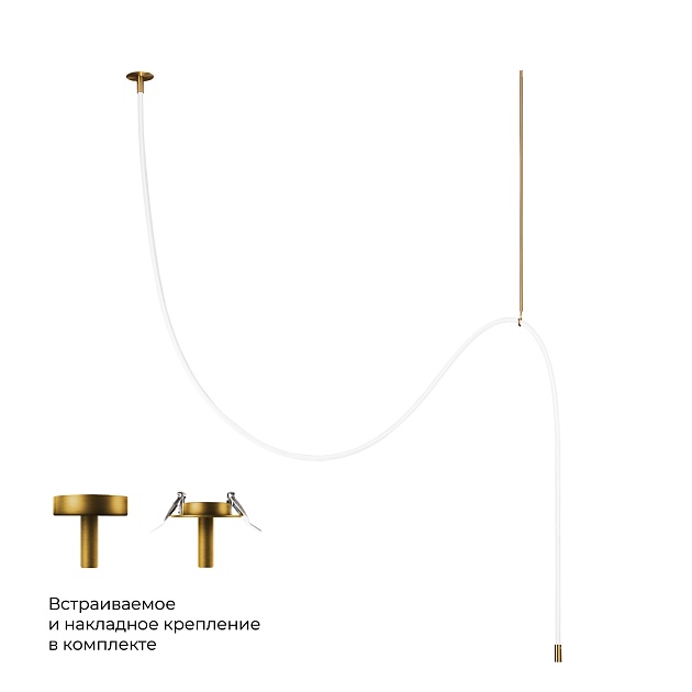 Потолочный светильник LOFT IT Thread 10388C Brass Фото № 4