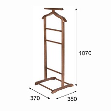 Напольная вешалка Мебелик В 6Н 002328 2