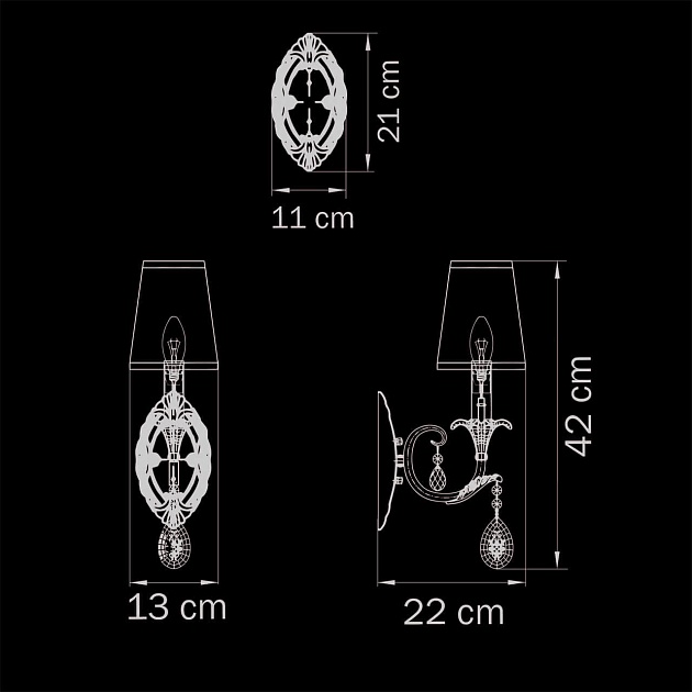 Бра Lightstar Cappa 691612 изображение 3 Бра Lightstar Cappa 691612 Фото № 3