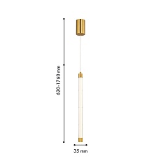 Подвесной светодиодный светильник Favourite Banche 4558-2P 1