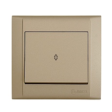 Выключатель 1 клав. прох. Makel Defne 42057005