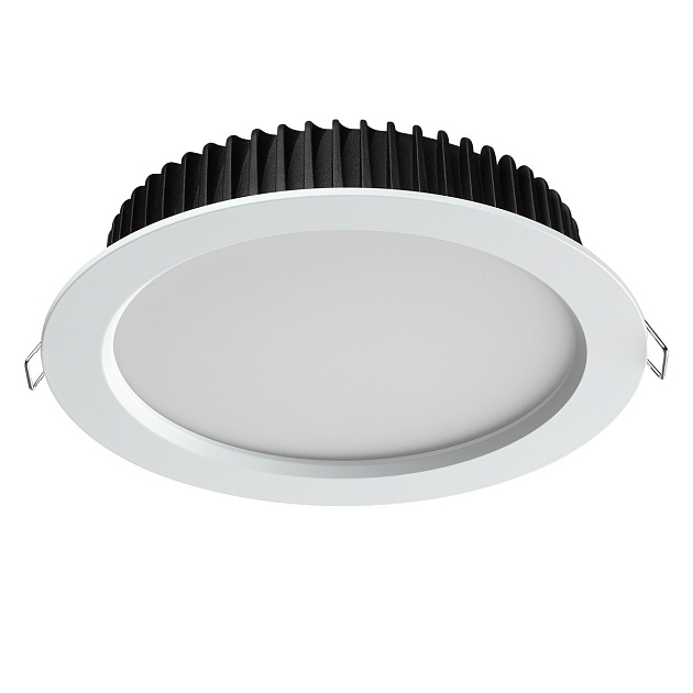 Встраиваемый светодиодный светильник Novotech Spot Drum 358306 Фото № 1