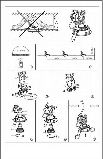 Встраиваемый светильник Lucide Focus 11001/15/03 изображение 2 Встраиваемый светильник Lucide Focus 11001/15/03 Фото № 2