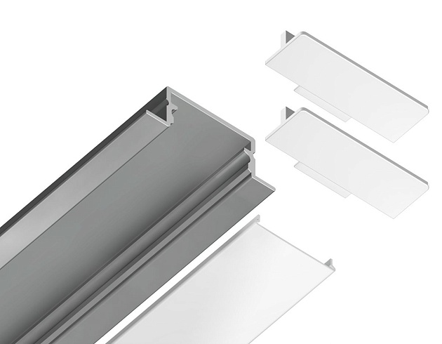 Встраиваемый профиль с рассеивателем Ambrella Illumination GP1200AL изображение 4 Встраиваемый профиль с рассеивателем Ambrella Illumination GP1200AL Фото № 4