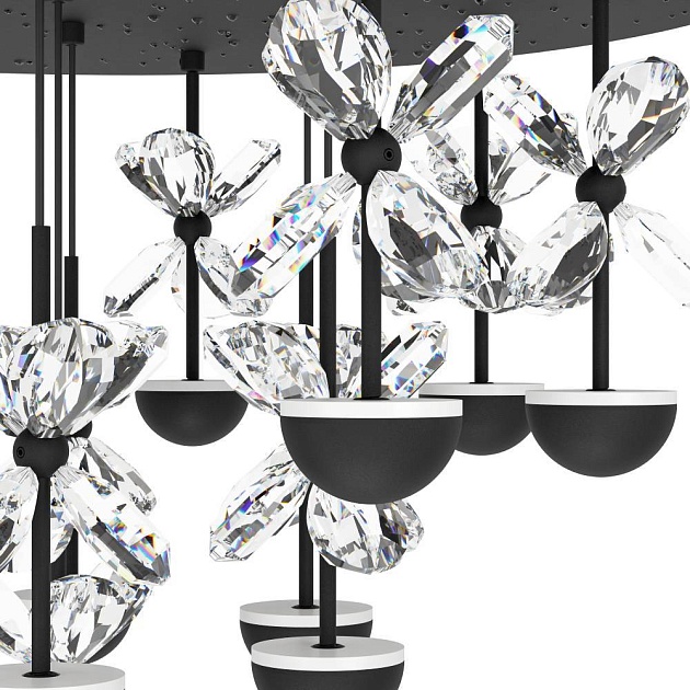 Потолочная светодиодная люстра Eglo Pianopoli 2 390275 изображение 3 Потолочная светодиодная люстра Eglo Pianopoli 2 390275 Фото № 3