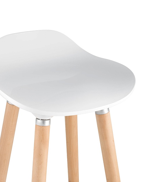 Барный стул Stool Group Модерн белый JASMINE WHITE Фото № 5