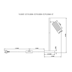 Настольная лампа Moderli Cora V11939-1T 1