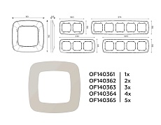 Рамка AMBRELLA VOLT OF140361 3