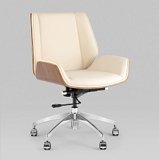 Офисное кресло TopChairs Crown SN A312-A 8383-1 walnut back