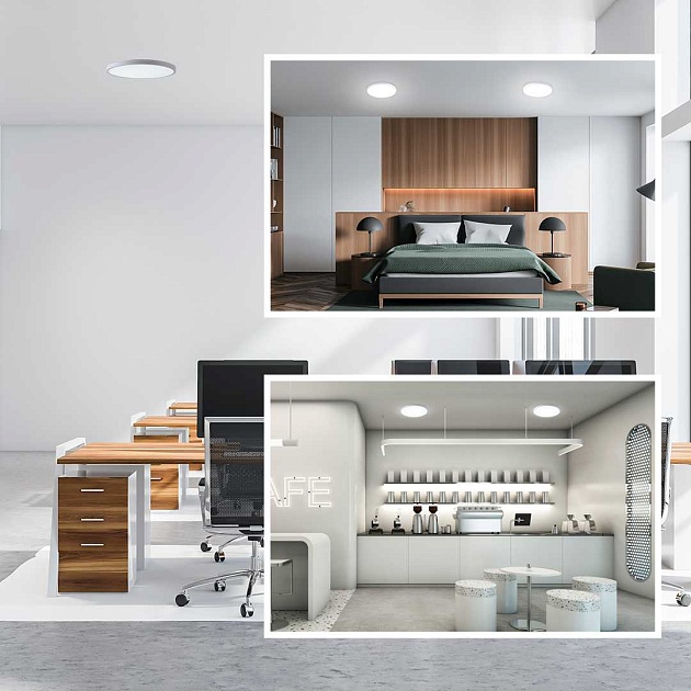 Потолочный светодиодный светильник Apeyron Spin 18-135 изображение 14 Потолочный светодиодный светильник Apeyron Spin 18-135 Фото № 14