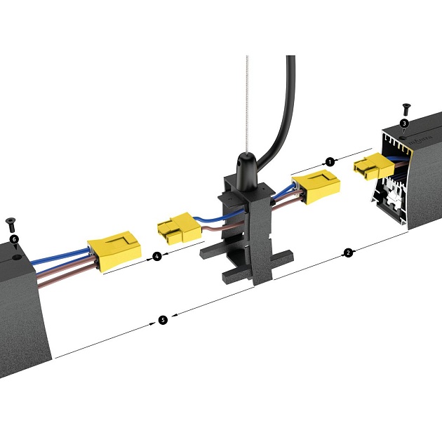 Соединитель с блоком питания Mantra Hanok 7559 Фото № 3