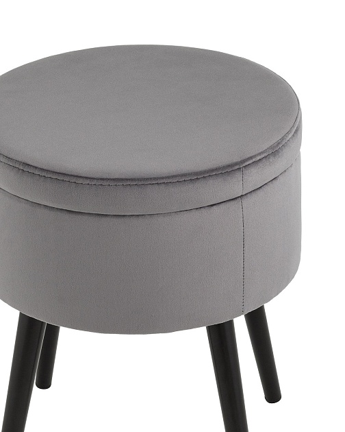 Пуф Stool Group Клайс велюр серый vd-clays-b27 Фото № 4