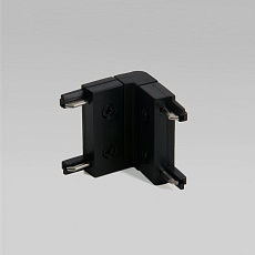 Коннектор угловой для накладного шинопровода Elektrostandard Flat Magnetic 85002/00 черный a063737