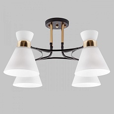Потолочная люстра IMEX MD.5692-4-S-COFFEE+FGD