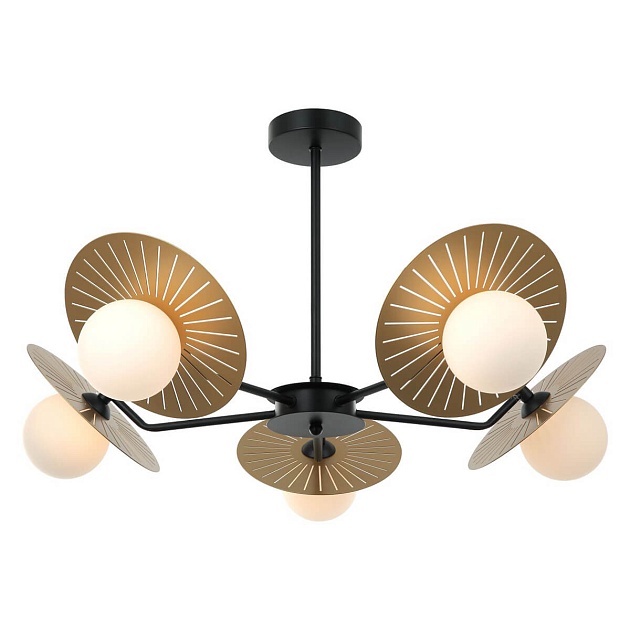 Подвесная люстра Favourite Sonnenblume 2356-5P изображение 1 Подвесная люстра Favourite Sonnenblume 2356-5P Фото № 1