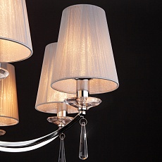 Подвесная люстра Eurosvet 60079/8 хром 2