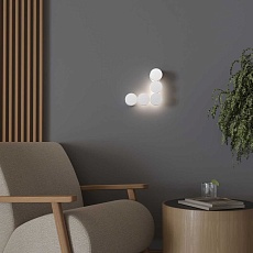 Настенный светодиодный светильник Elektrostandard Brioni 40130/LED белый a064595 1