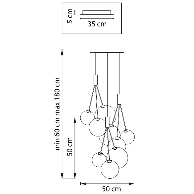 Подвесной светодиодный светильник Lightstar Sferetta 801090 изображение 8 Подвесной светодиодный светильник Lightstar Sferetta 801090 Фото № 8