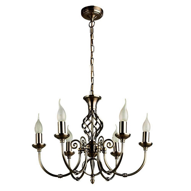 Подвесная люстра Arte Lamp Zanzibar A8392LM-6AB Фото № 1