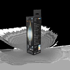 Лампа светодиодная филаментная Gauss E14 5W 4100K золотая 104801805 2